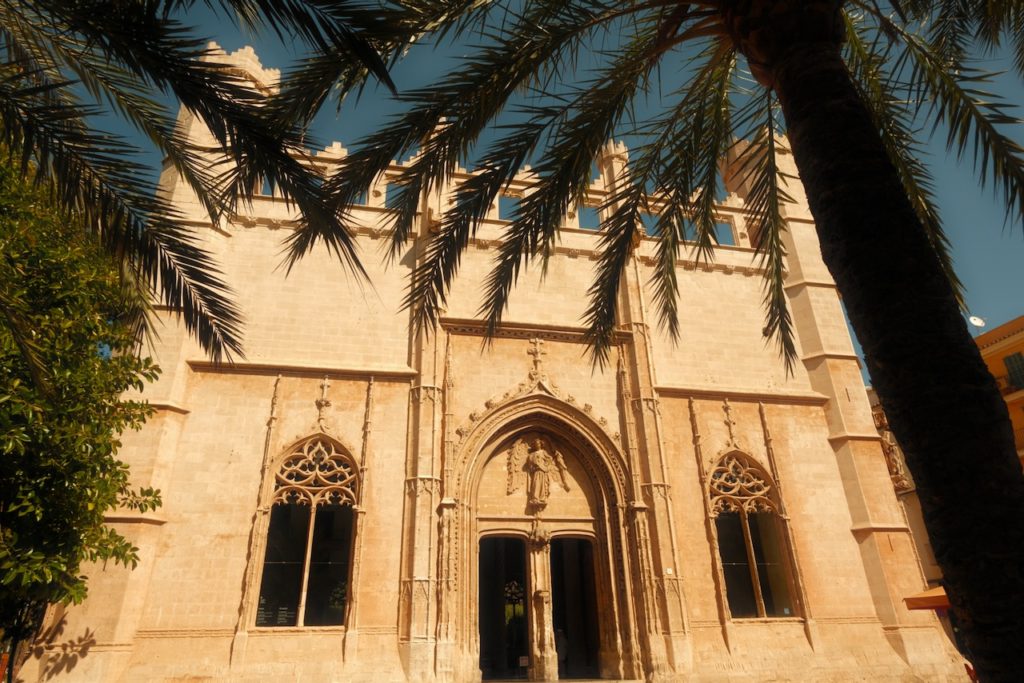 Beautiful architecture in Old Town Mallorca