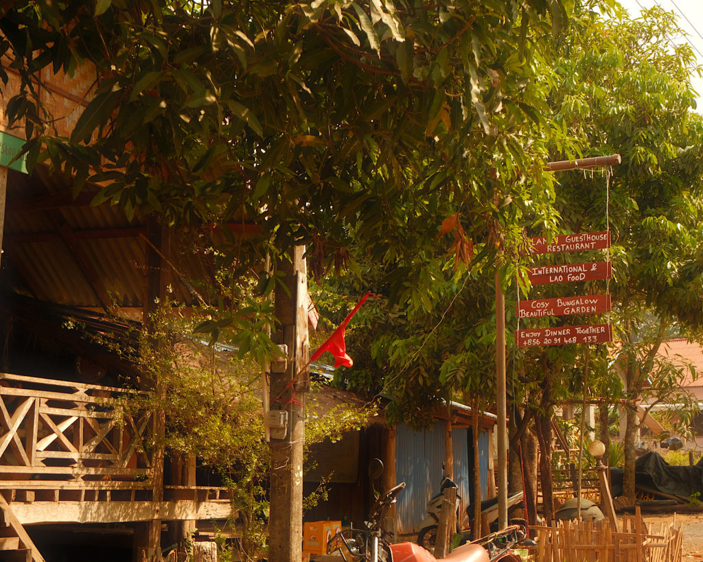 A local Lao restaurant in Tad Lo on the Pakse Loop.